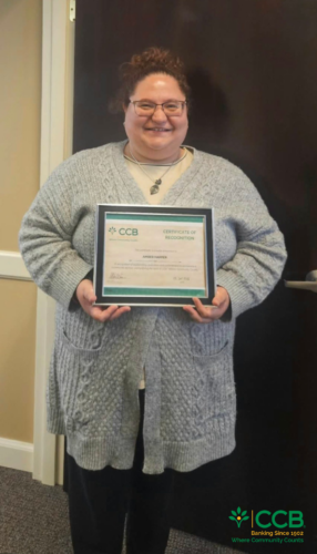 CCB names Spirit of CCB award winner